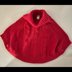 Girls Carter’s Christmas/red sweater